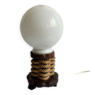 Opaline ball lamp