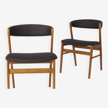 2 chaises de salle à manger vintage 1960 par SAX, Danemark - Similaire à Kai Kristiansen