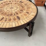 Coffee table "Les Herbiers" by Roger Capron