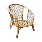Armchair in rattan
