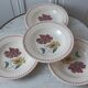 Set of 4 hollow plates Badonviller not stamped