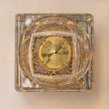 Small wall lamp in brass and crystal by Peill & Putzler, Germany