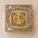 Small wall lamp in brass and crystal by Peill & Putzler, Germany