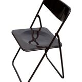 Vintage Ted Folding chairs Niels Gammelgaard for Ikea - Set of four - in Dark Brown
