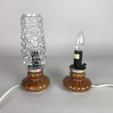 Pair of lamps, 70s