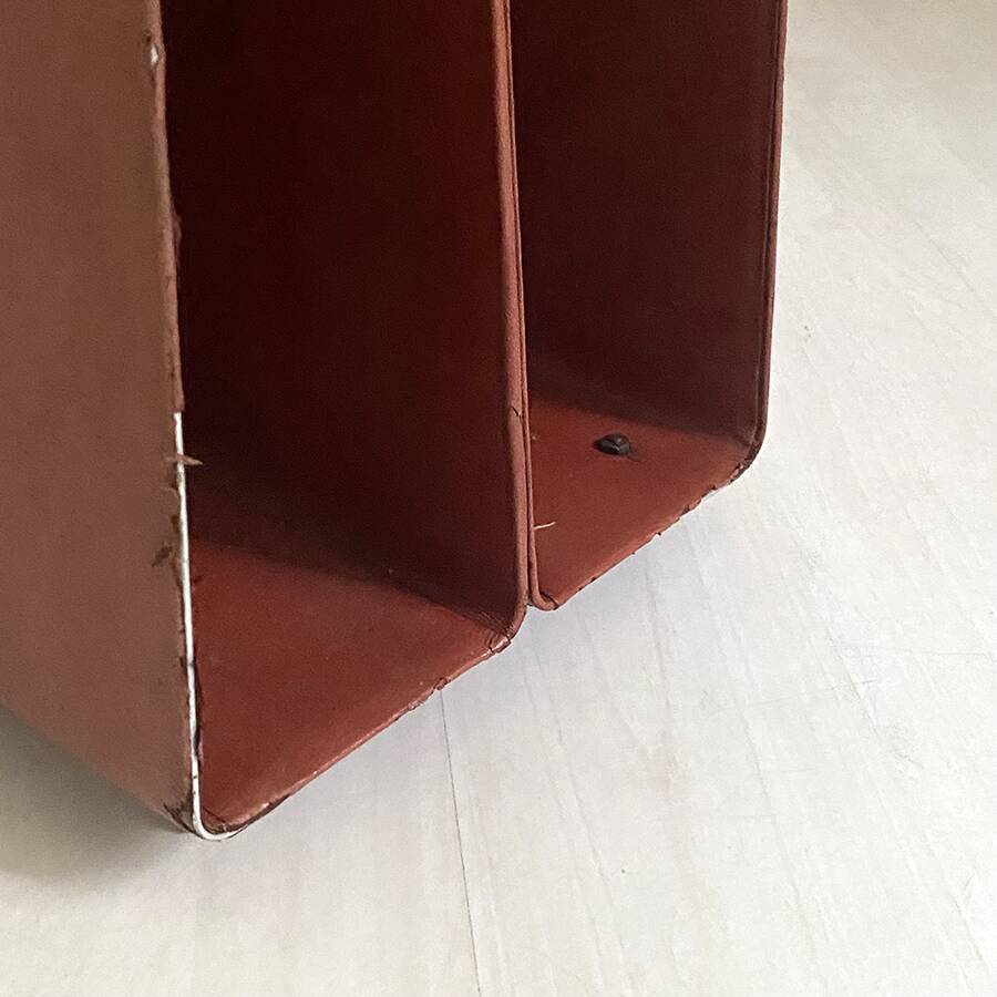 Vintage 70's magazine rack