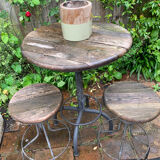 Table and stools