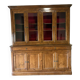 Bibliothèque sur buffet 2 corps, 4 portes