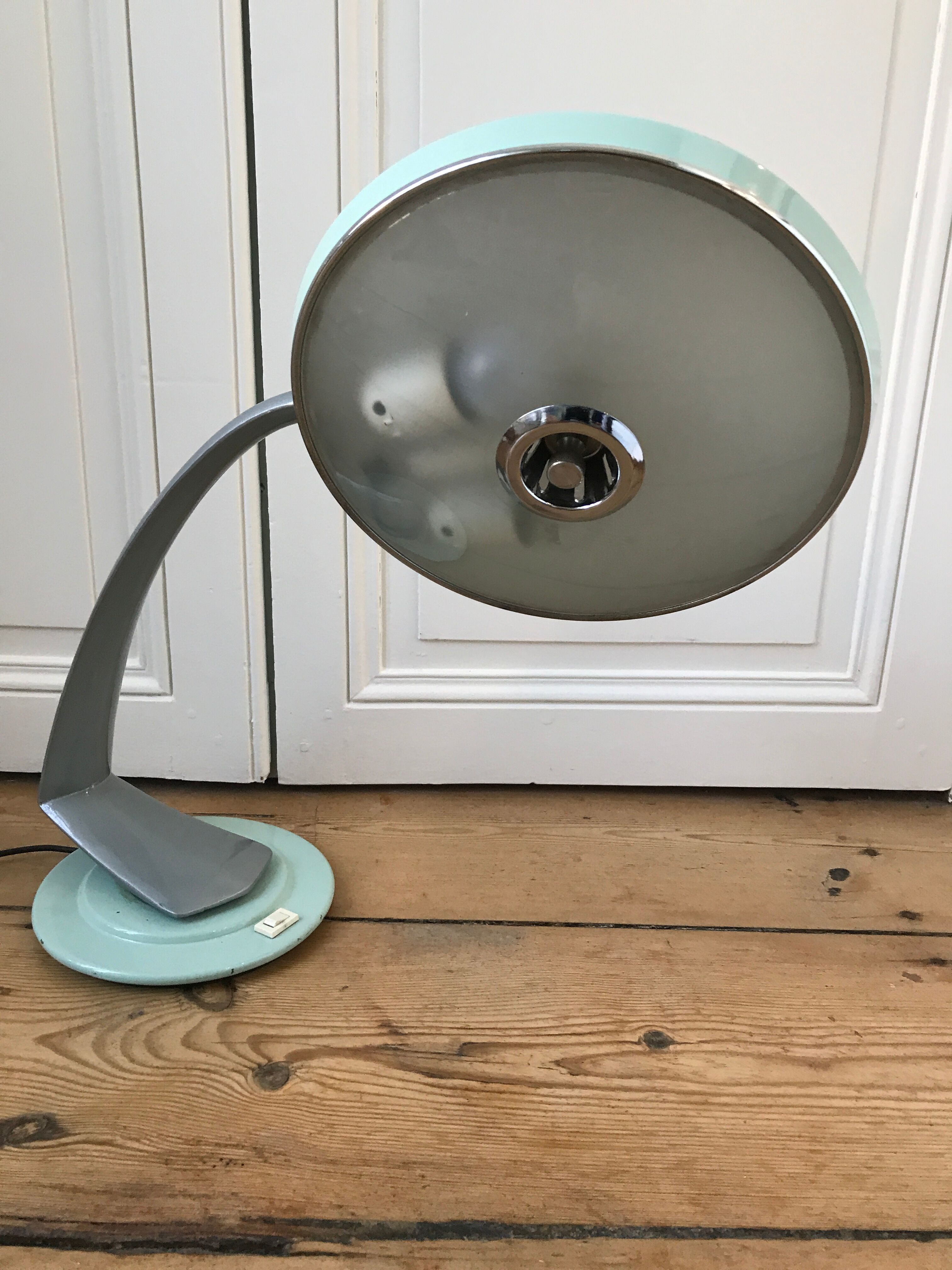 Desk lamp model Boomerang by Fase
