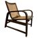 Functionalist lounge chair in curved wood no. 668 Thonet Debrecen