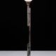 Greek revival bronze floor lamp, 1980s, italy