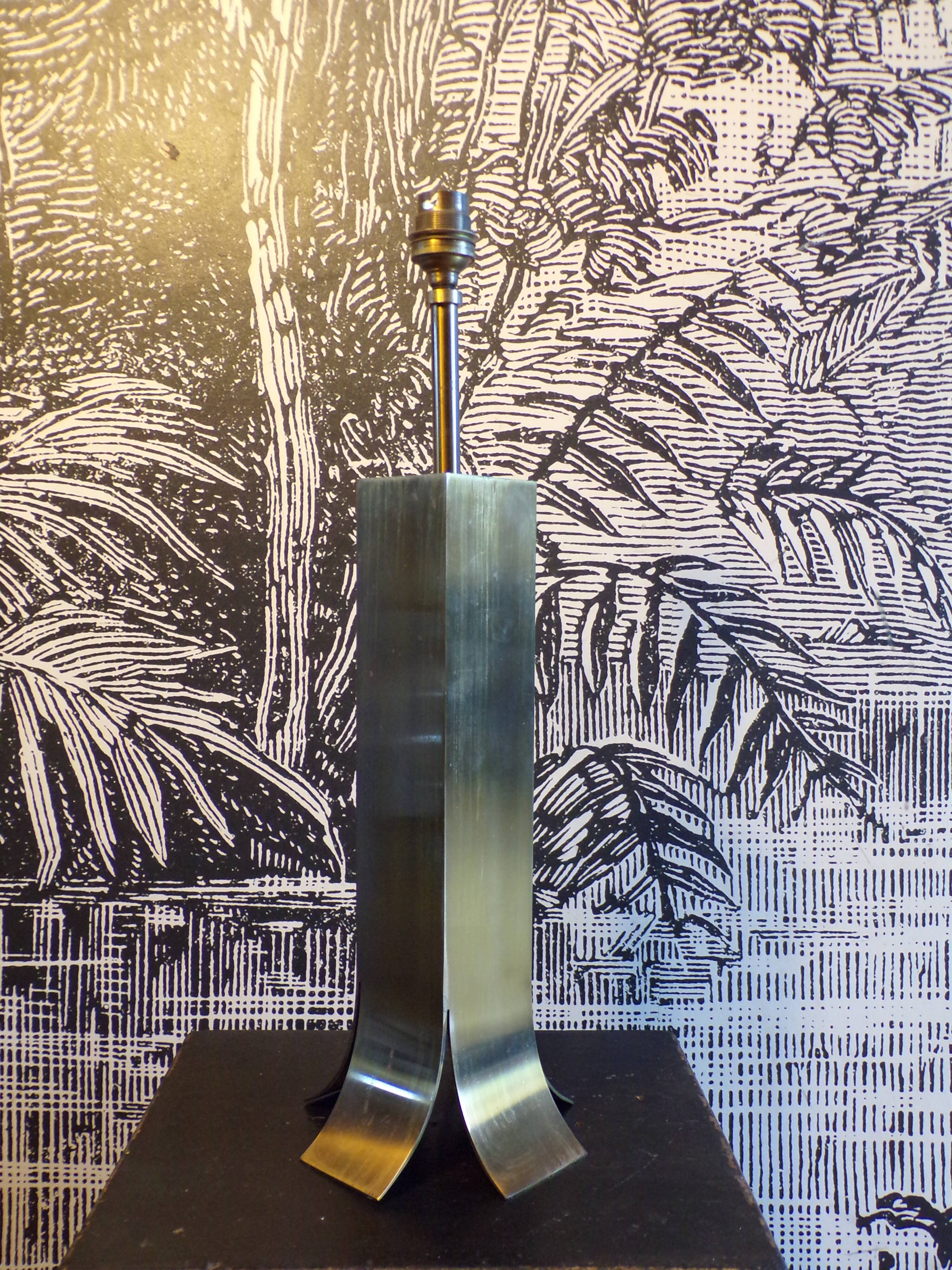 Italian brass lamp base 1970