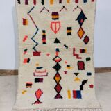 Handmade moroccan berber carpet 152 x 100 cm