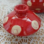 Handmade pottery teapot
