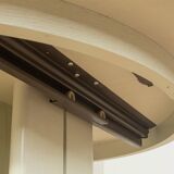 Postmodern dining table by COR, 1980s, extendable, solid cherry wood