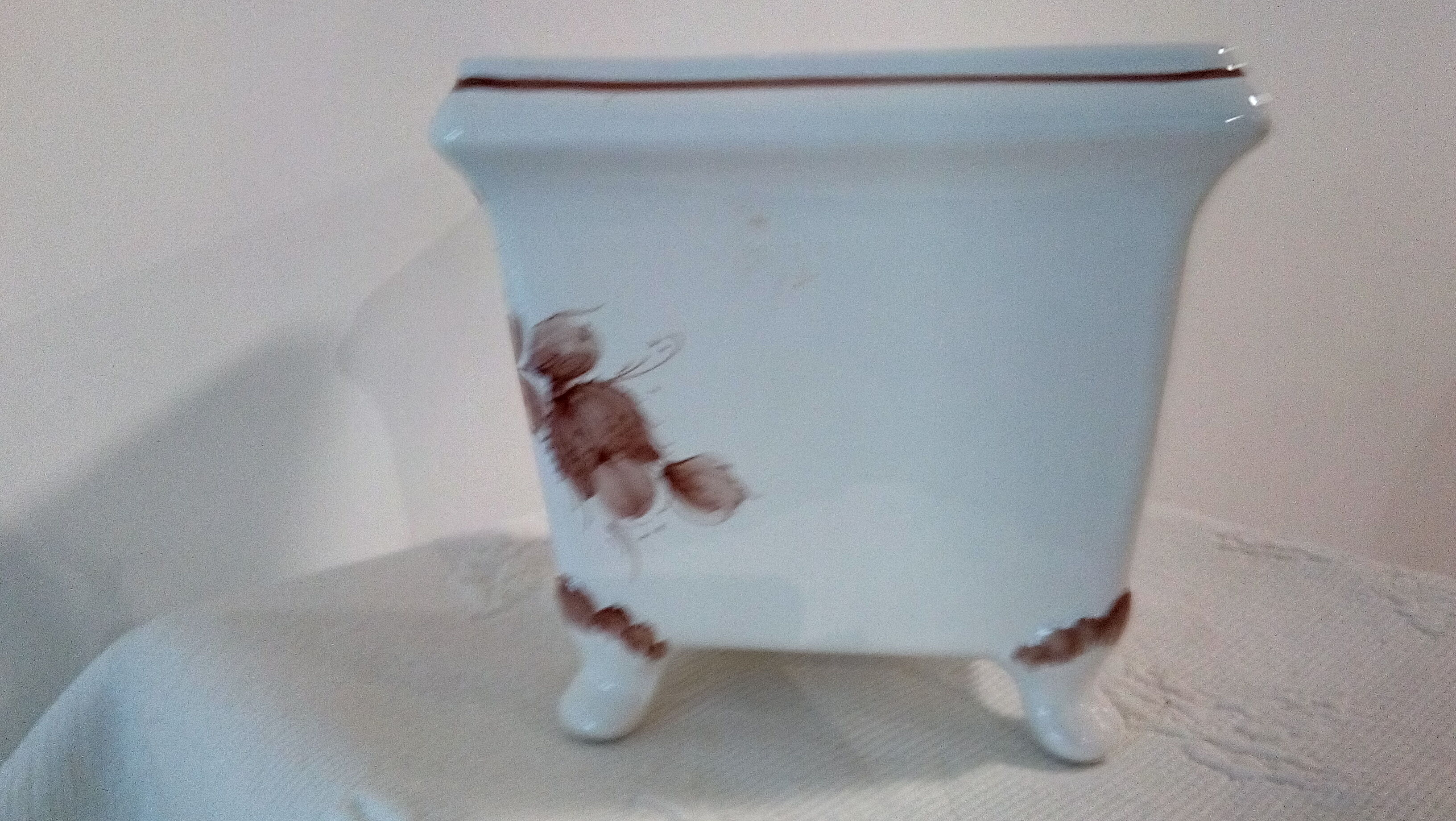 Italian ceramic garden pot