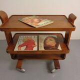 Art Deco Rollable Serving Cart, 1930s