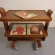 Art Deco Rollable Serving Cart, 1930s