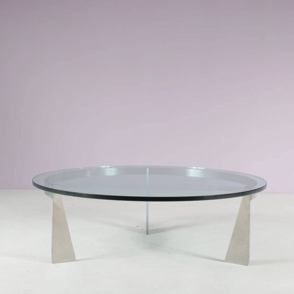 Table basse « G3 » des années 1980 par Jus van Beek pour Metaform, Pays-Bas