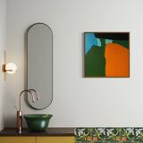 Abstract on canvas 50x50cm signed Bodasca