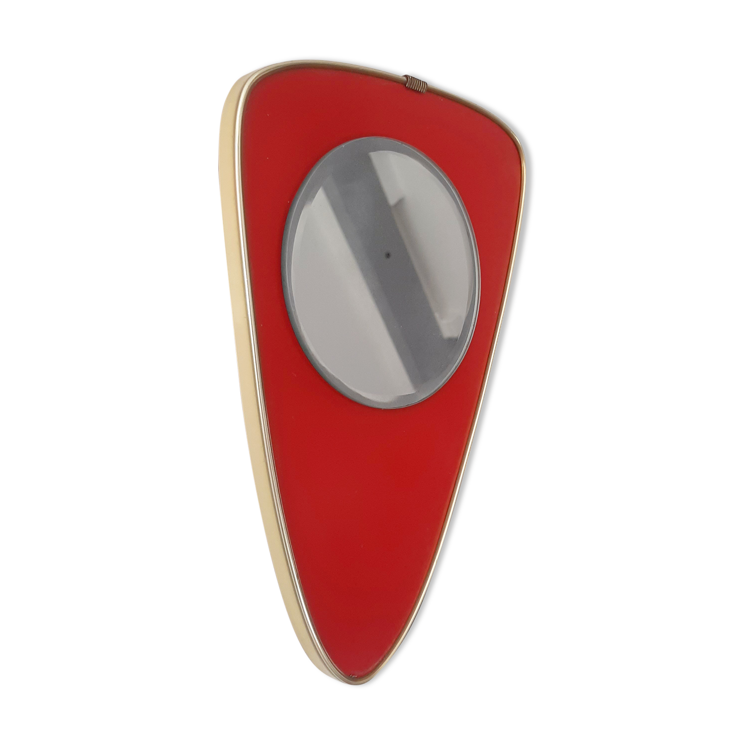 Miroir asymetrique vintage
