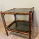 Rattan coffee table