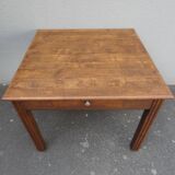 solid wood table