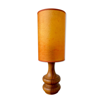 Vintage wood lamp