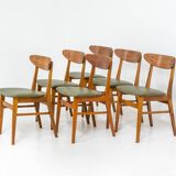 Ensemble de 6 chaises Farstrup 210