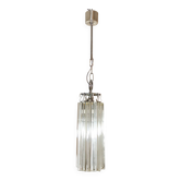 Ceiling lamp with crystals. Spain, 1960s.