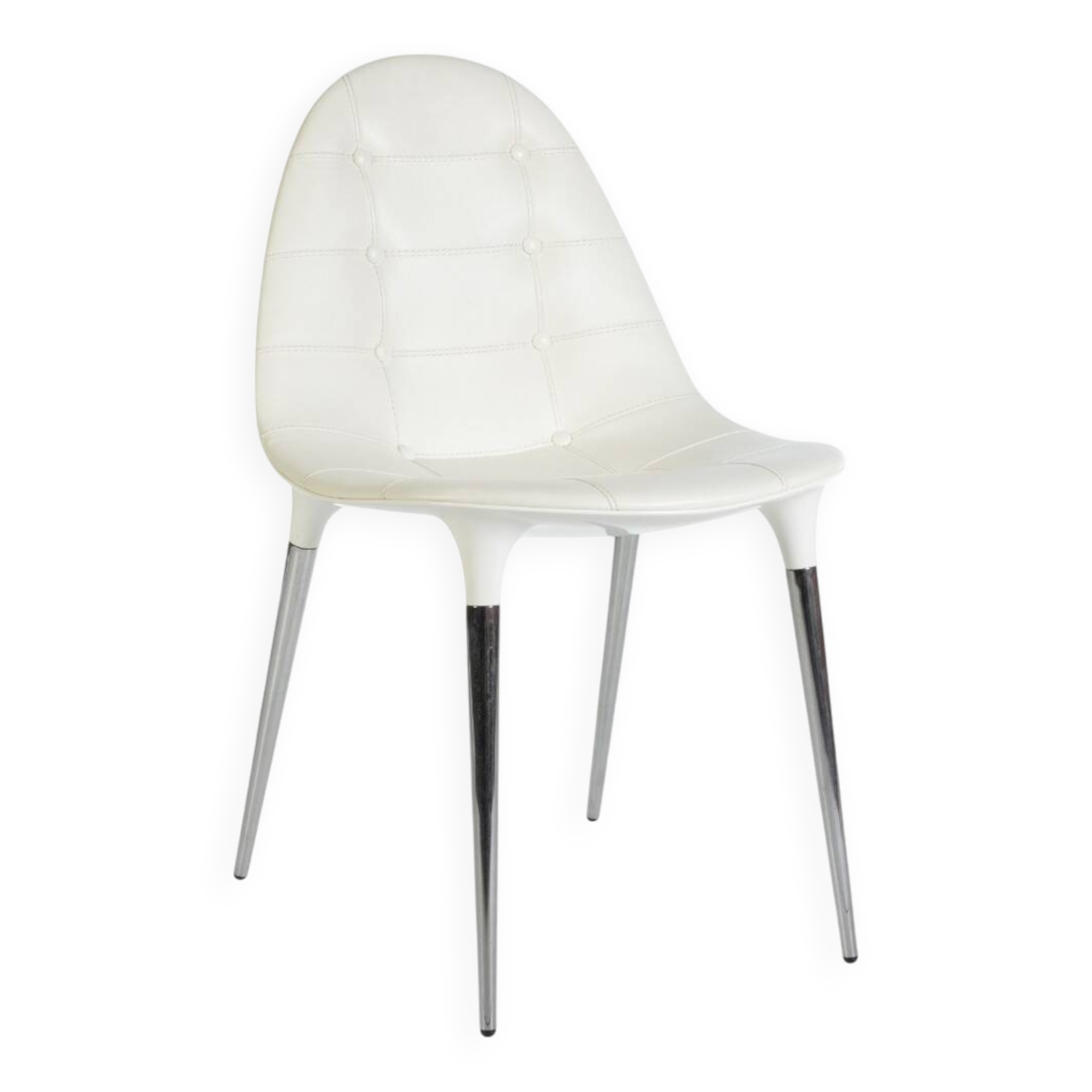 White Cassina Original Philippe Starck 245 Caprice Chair