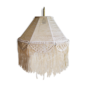 suspension en macramé