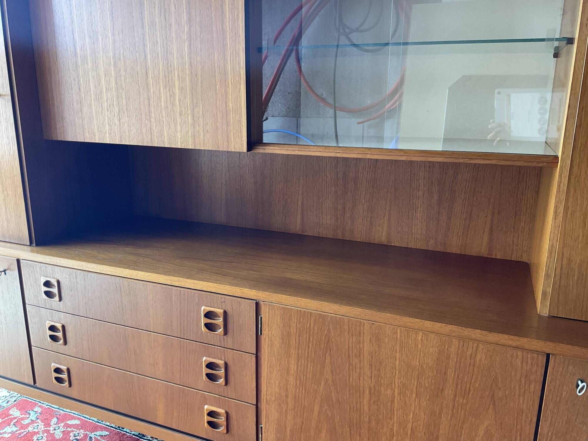 Buffet Enfilade Scandinavian bright bar from the 60s