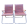 Pair of vintage Kettler Germany folding garden armchairs