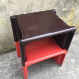 Pair of bedsides, sofa bits Scagno Giotto Stoppino