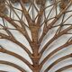 Peacock headboard in rattan Bamboo vintage 1970s