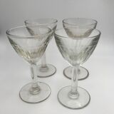 4 verres apéritif vintage
