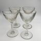 4 verres apéritif vintage