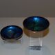 Pair of Scandinavian enamelled copper bowls, Norway, circa 1960.