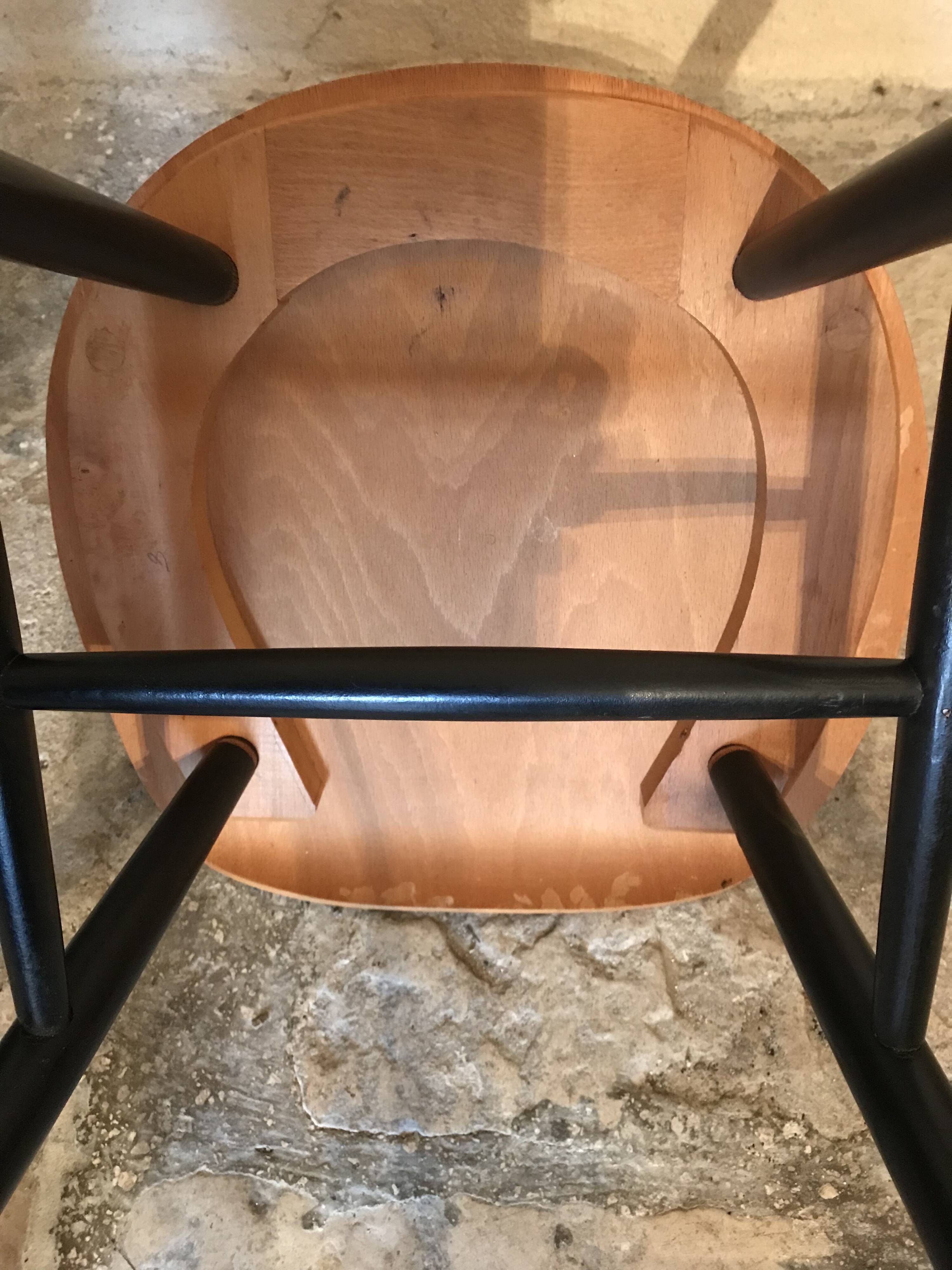 Set of 8 Scandinavian vintage Tapiovaara chairs