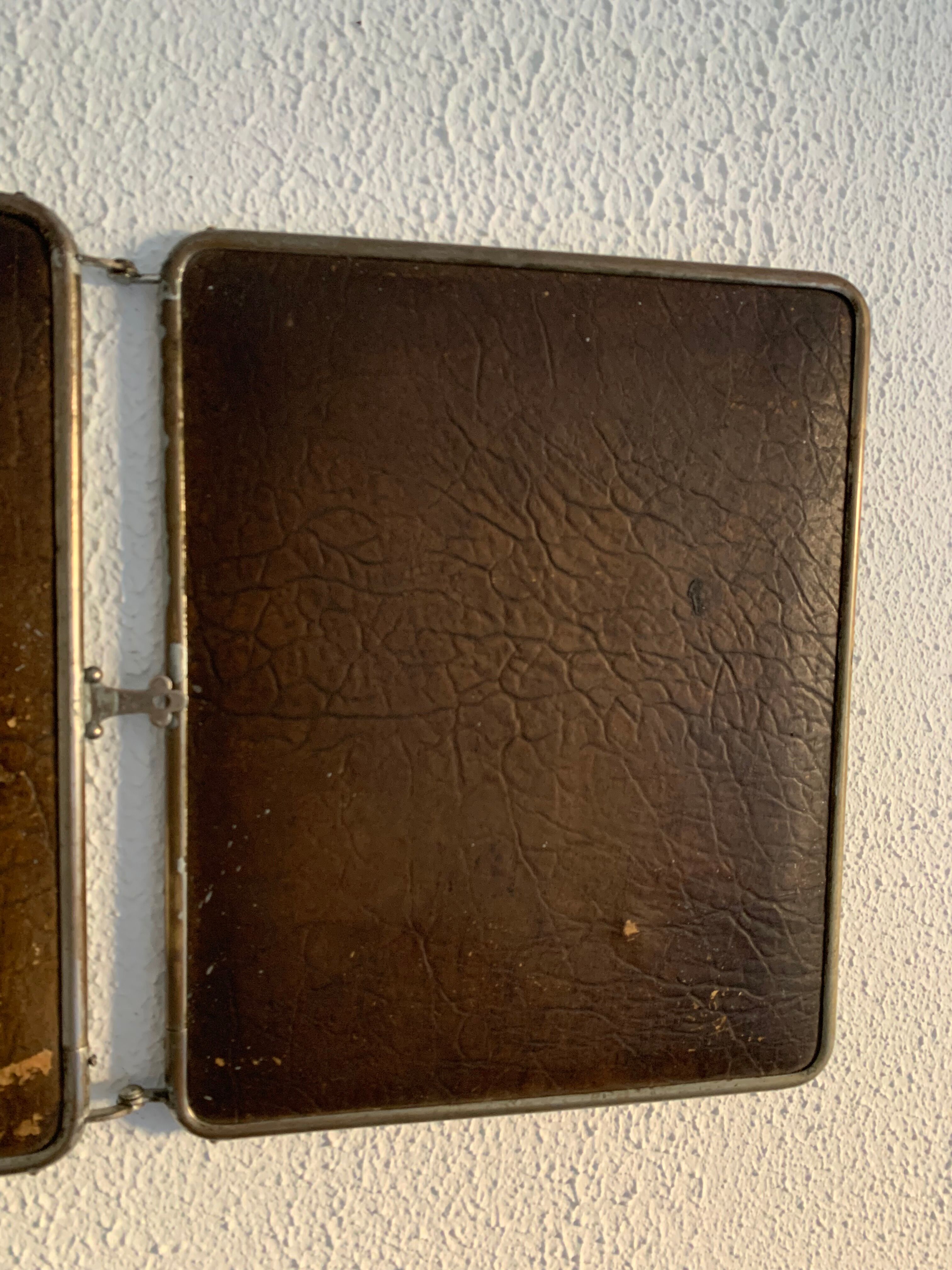 Vintage mirror 1930 triptych barber hairdresser - 30 x 78 cm