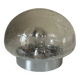 Bubble glass lamp vintage design 70 years
