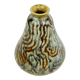 Glazed ceramic vase Primavera art deco