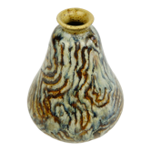 Glazed ceramic vase Primavera art deco