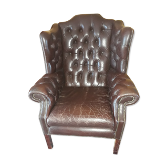 Fauteuil chesterfield