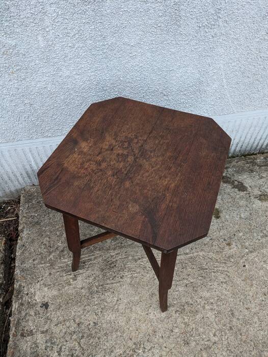 Oak side table