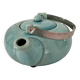 crackle effect ceramic teapot