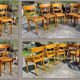 6 chairs bistro Horgen-Glarus Switzerland 30s-50s