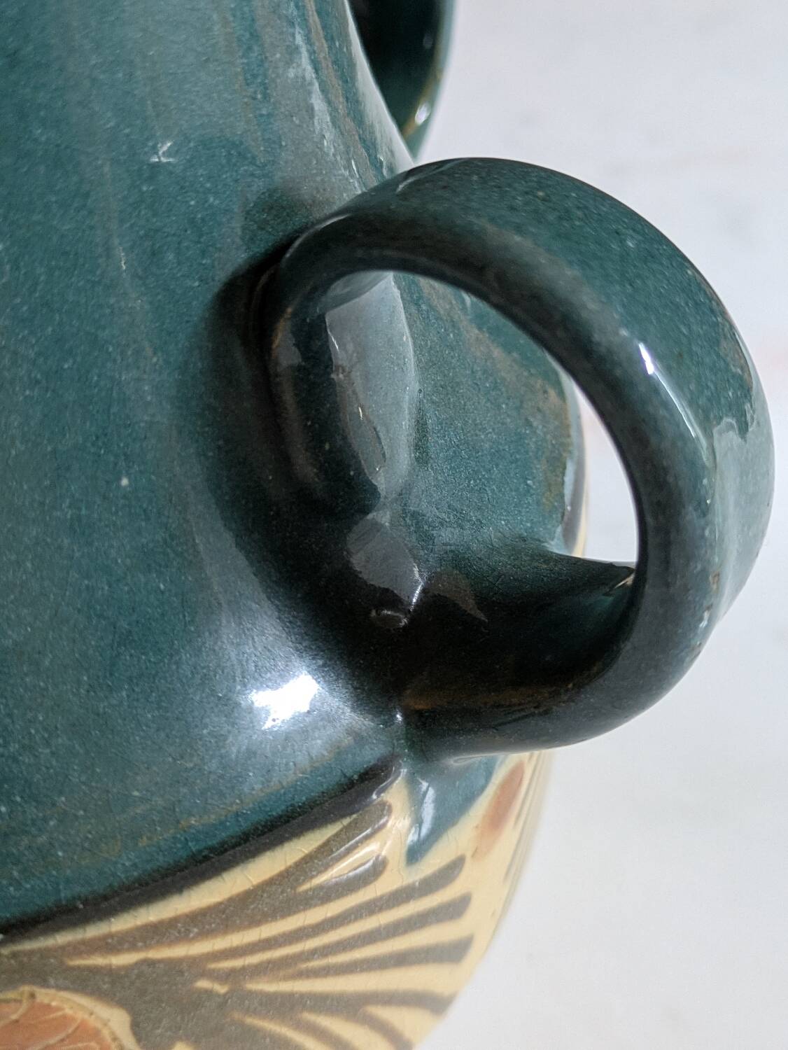 Rare vase by Leon Elchinger.