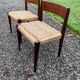 Pair of minimalist vintage chairs "Pia" by Poul Cadovius for Royal Persiennen, Denmark